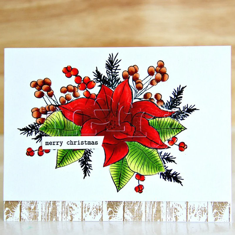 

Pine Cone Needle Pattern Prints Transparent Clear Silicone Stamp/Seal for DIY scrapbooking/photo album Decor card making Model