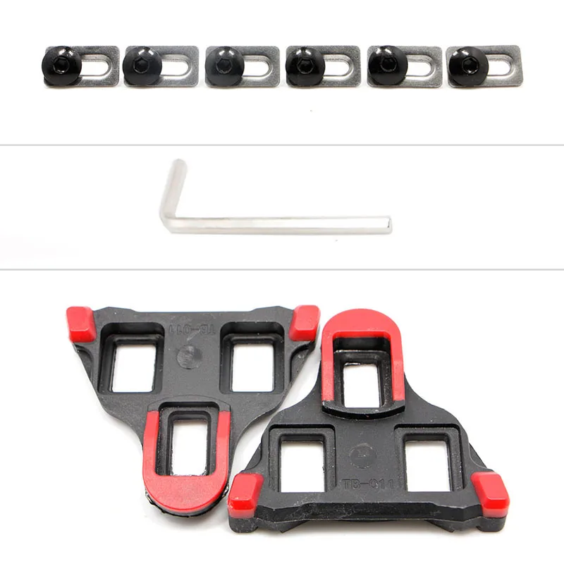 

2 pcs Road Bike Cycling Self-locking Pedal Cleats Set For Shimano SM-SH11 SPD-SL