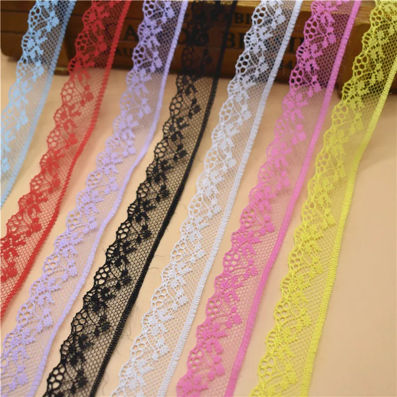 wide white lace trim