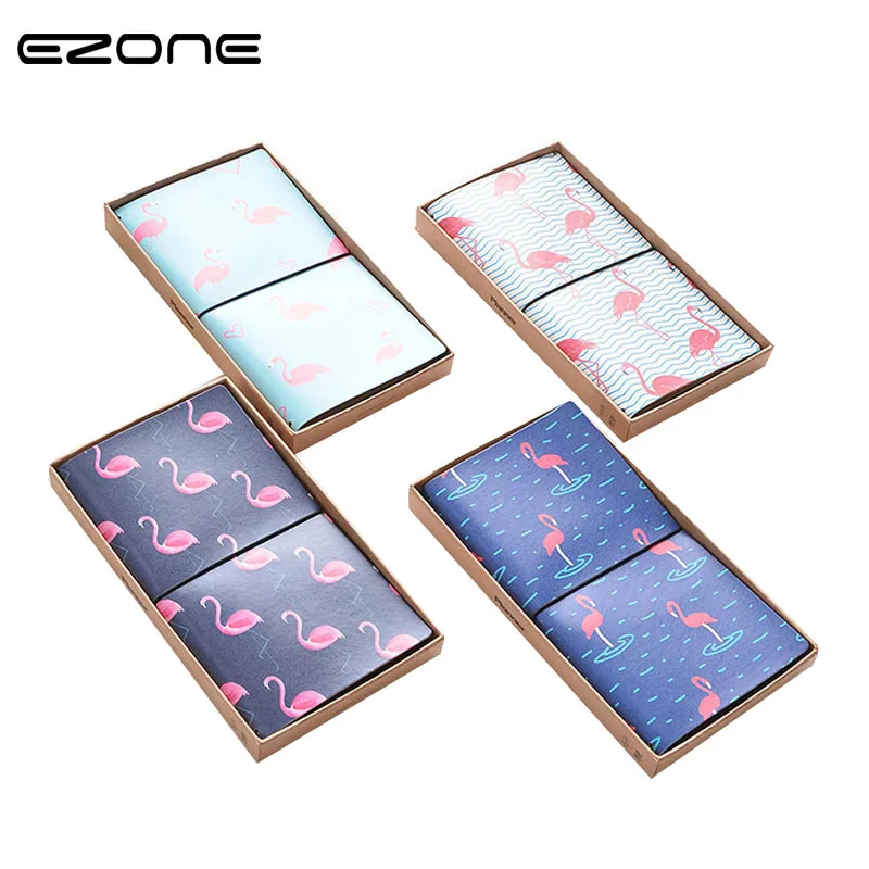 

EZONE The Strolling Flamingo Planner Notebook Diary Book Exercise Composition Binding Note Notepad Stationery School Supplies