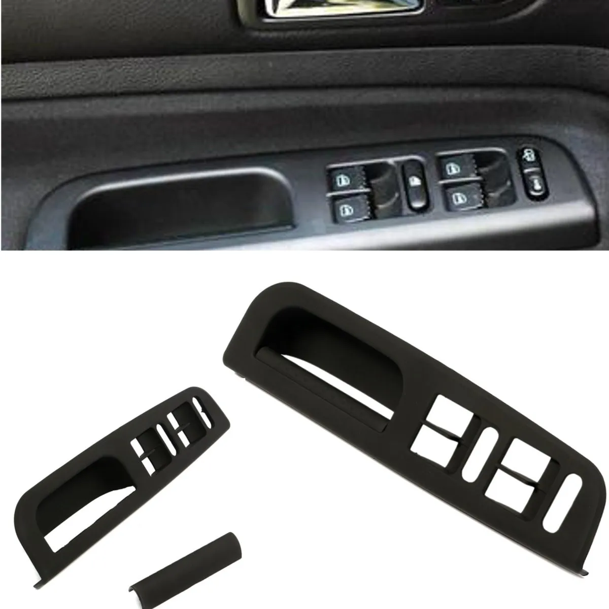 Новая рамка для переключателей с ручкой отделкой автомобильное окно для VW/Jetta(Фольксваген Джетта/Гольф MK4/Passat B5 ручки для межкомнатных дверей Запчасти