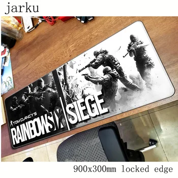 

rainbow six siege mouse pad gamer 90x30cm notbook mouse mat gaming mousepad Aestheticism pad mouse PC desk padmouse accessories