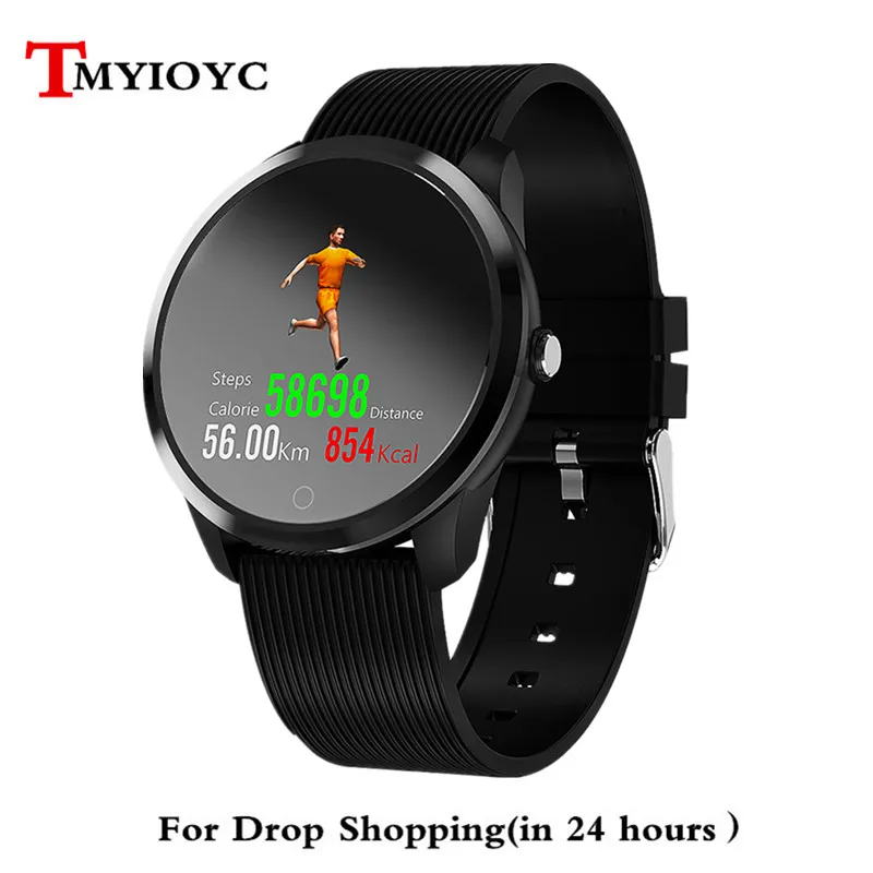 

M01 Smart watch men Tempered glass Waterproof sports fitness tracker Heart Rate Blood Pressure Monitor Sports record smartwatch