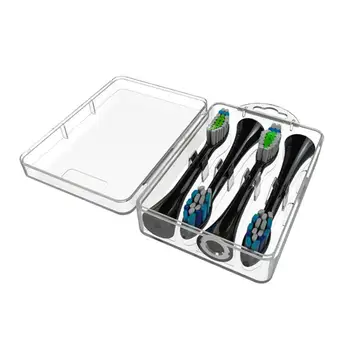 

Electric Toothbrush Heads Protective Box Dustproof Toothbrush Storage Cover Toothbrush Holder Container for Travel Ourdoors
