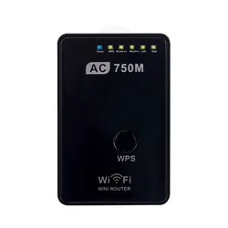 750 Мбит/с Беспроводной Wi-Fi роутера повторителя AC750 сигнала Wi-Fi Extender сети WPS ap-антенна США Plug Dual Band 2,4G/5G Dual Band