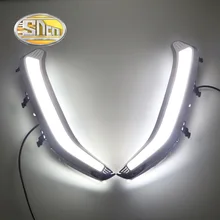 SNCN LED Daytime Running Light For Subaru Forester 2013 – 2015 2016,Car Accessories Waterproof ABS 12V DRL Fog Lamp Decoration