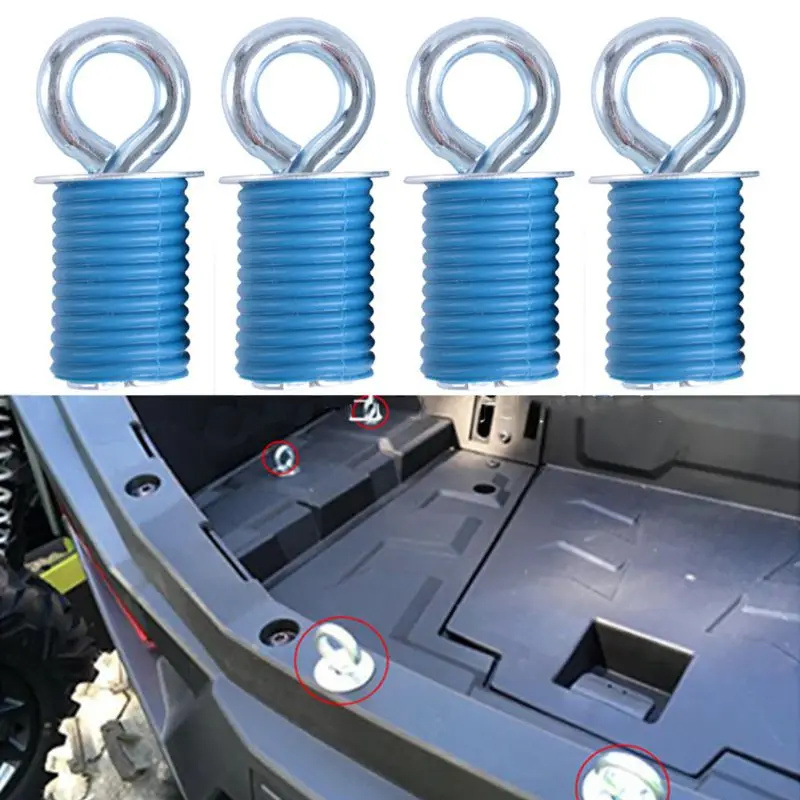 

4pcs/Set Lock & Ride ATV Tie Down Anchors for Polaris RZR, Sportsman and Ace-These do not fit Ranger/General UTV C45