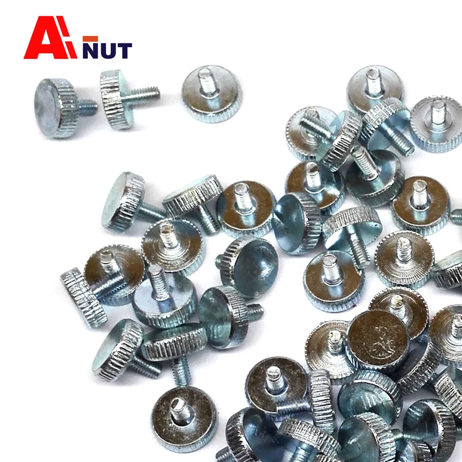 

m5 Knurled bolt , 8mm-40mm , hand tighten m5 thumb screw , knurled knob screw Manufacturer