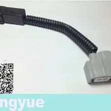 Longyue 10 шт. OBD2 зажим топливный разъем инжекторов адаптер 8 см провода