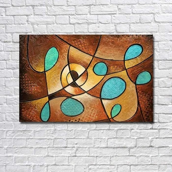 

Hand made Abstract Knife Painting Modern Canvas Art Pictures For Bedroom Best Quality Hang Pictures Hot Sale No Framed