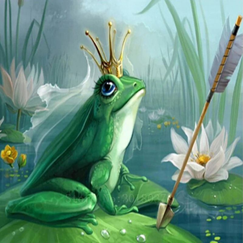 DIY-diamond-painting-cross-stitch-frog-king-lotus-leaf-handmade-diamond-embroidery-full-circle-inlaid-decorative.jpg