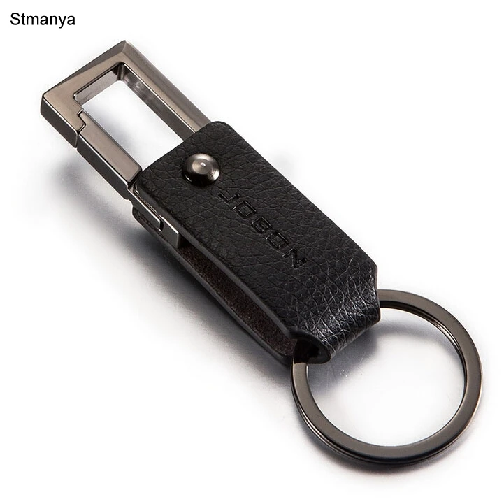 Men Top Key chain Hot Sale leather Car Key Ring New high
