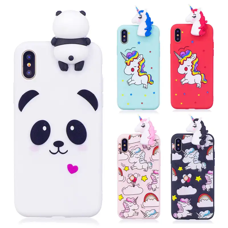 coque iphone 7 plus panda 3d