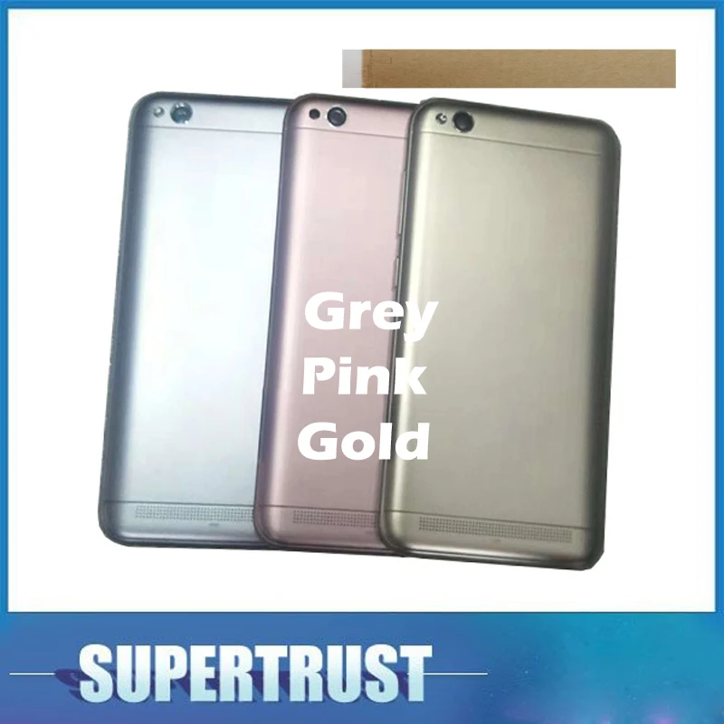 

For Xiaomi Redmi 5A Redmi5A Battery Cover Housing Cases Back Door Rear Grey Pink Gold Color With Tape