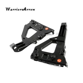 

Pair Front Bumper Bracket Holder Guide Face Bar Brace Left Right For Audi A6 C6 S6 Avant Quattro 2005-2011 4F0807227 4F0807228