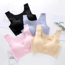 Женские спортивные бюстгальтеры ударопрочный коврик без проволоки спортивный жилет для фитнеса быстросохнущие волны Бюстгалтер для йоги и бега спортивные Тэнк-топы бесшовное нижнее белье