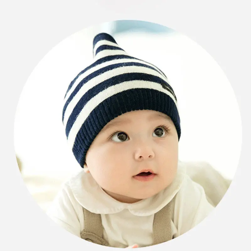 Winter Warm Baby Hats Baby Cap For Children Winter Knitted Hat Kids