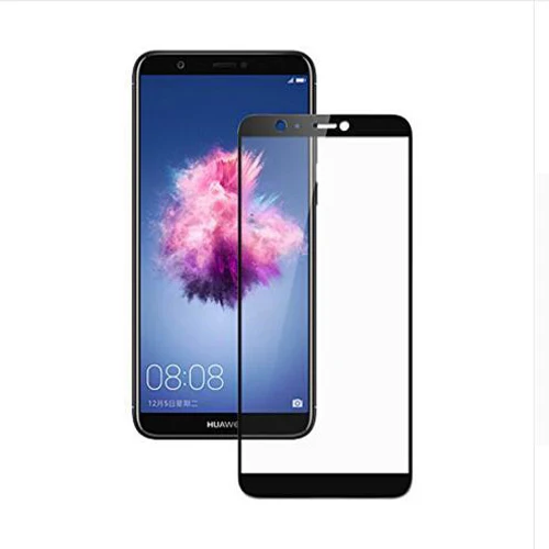 Полный huawei P Smart FIG-L21 полное покрытие из закаленного стекла для huawei Psmart FIG-LX1 Enjoy 7S Защитная пленка для экрана 5,6"