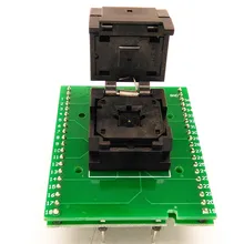 QFN36 MLF36 WLCSP36 to DIP36 Programming Socket Adapter Pin Pitch 0.5mm IC Body Size 6x6mm IC550-0364-016-G Test Socket stm8 qfp48 qfp48 tqfp48 fqfp48 pqfp48 stm8 yamaichi ic test socket programming adapter 0 5mm pitch