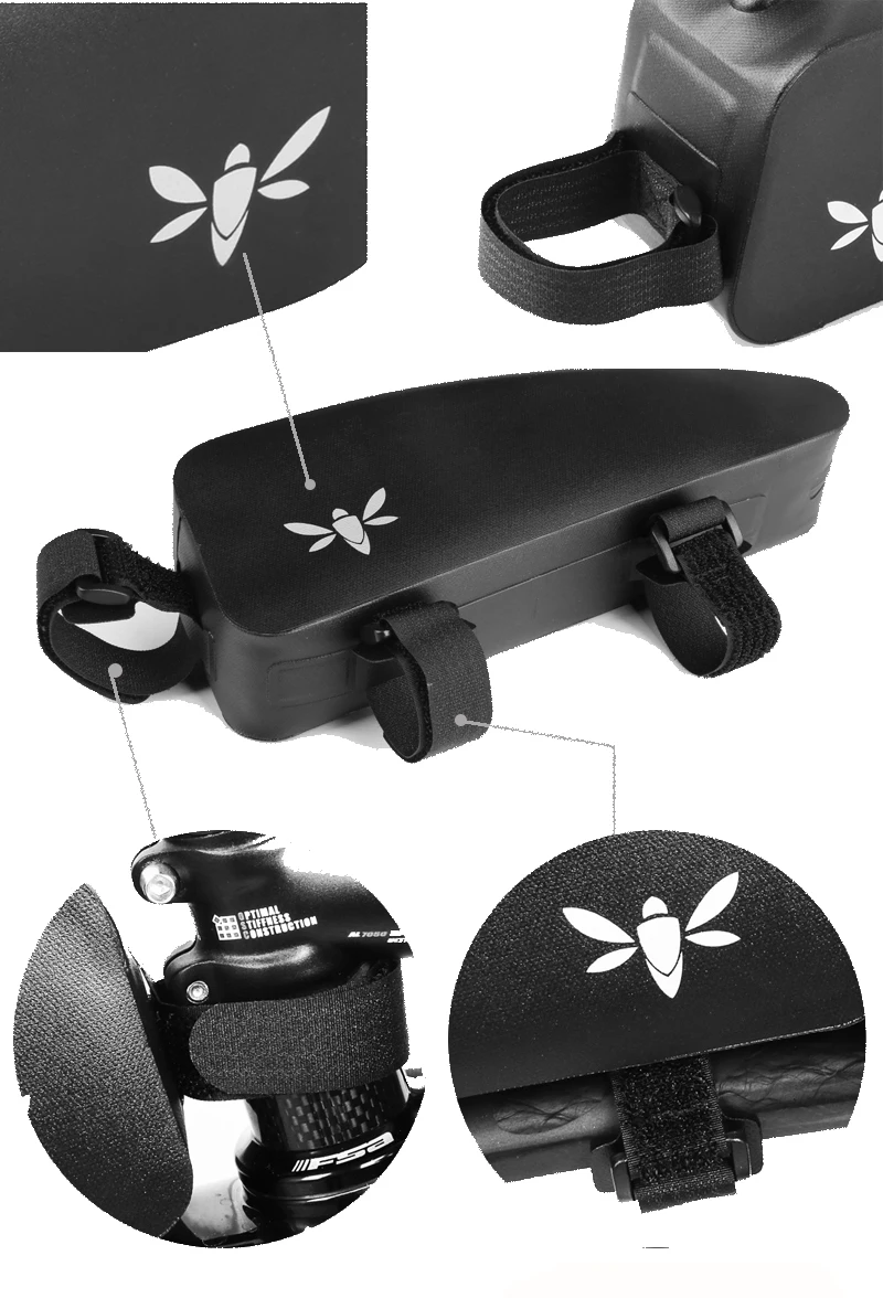 Flash Deal APIDURA Waterproof Bike Bag Cycling Top Front Tube Frame Bags for Bicycle Black Pannier MTB Road Bike Accessories 9 Flash Deal APIDURA Waterproof Bike Bag Cycling Top Front Tube Frame Bags for Bicycle Black Pannier MTB Road Bike Accessories 9