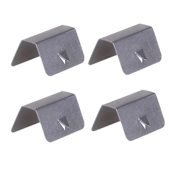 

4PCS Universal Car Wind Rain Deflector Fitting Clips Car Rain Eyebrow Clip Replacement For Heko G3 Sned Clip 19.8x14.6x10.2mm