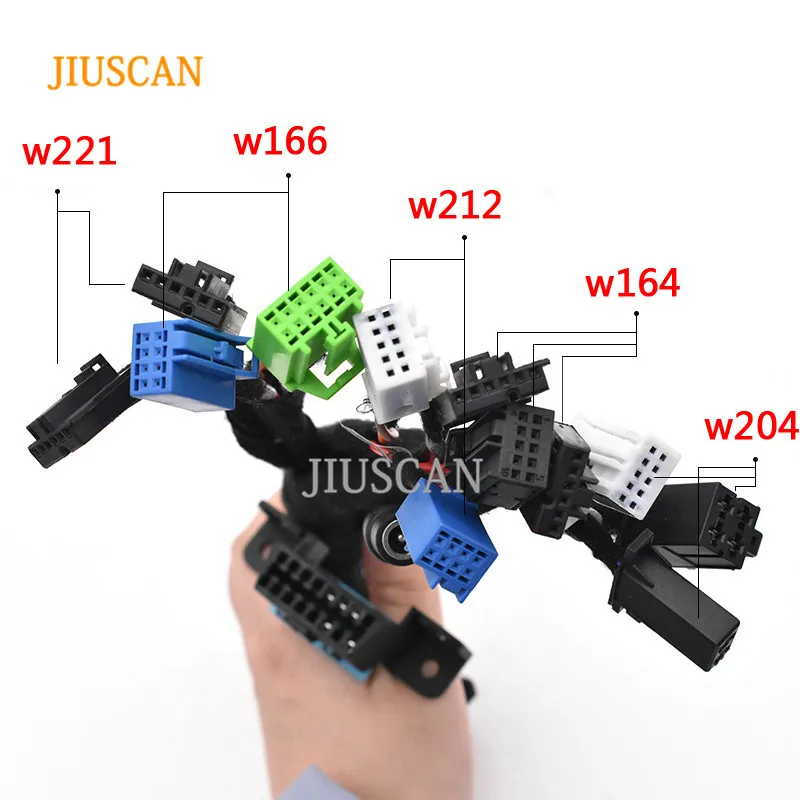 JIUSCAN CGDI MB для Benz Поддержка всех потерянных ключей CGMB с ELV simulator адаптер AC и EIS ELV кабели