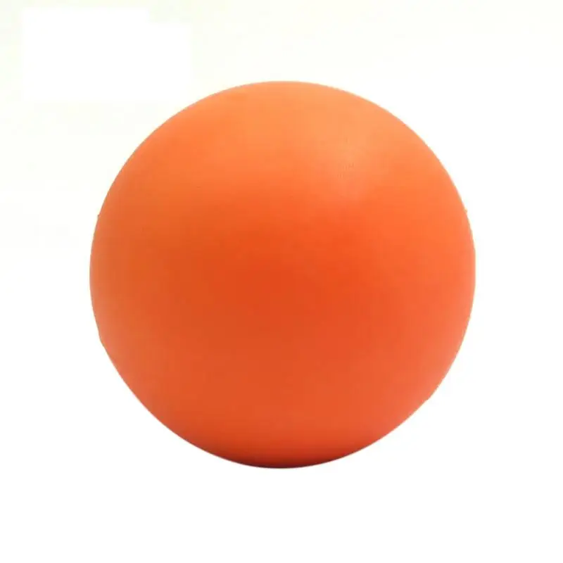 ТПЭ фитнес-мяч для массажа мышц Релаксация фасции мяч акупунктуры рук и ног лечебное устройство удобно и практично - Цвет: Оранжевый