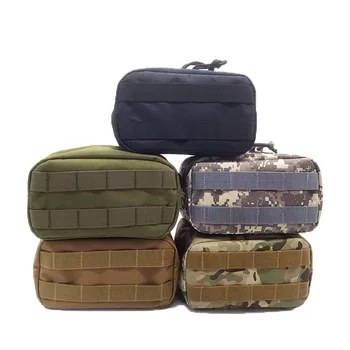 

Hot Selling Outdoor Traveling Molle Pouch 600D Nylon for Vest Sundries Camera Magazine Storage Bag -B5