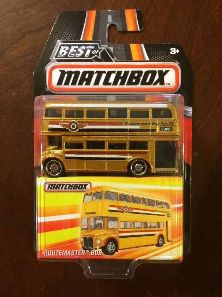 Matchbox автомобиль Лондон ROUTEMASTER автобус Коллекционная серия лучший из металла литой модельный автомобиль дети игрушки подарок - Цвет: ROUTEMASTER BUS