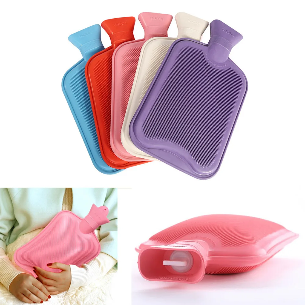 High Density Rubber Hot or Cold Water Bag Portable Water Injection