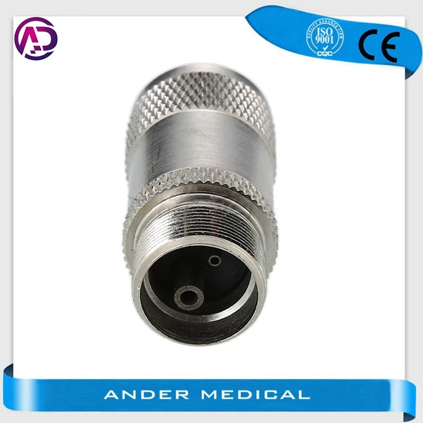 

Free Shipping Dental High-Speed handpiece Turbine Adapter from 2 Holes to 4 Holes Changers Air Motor Connector Tool