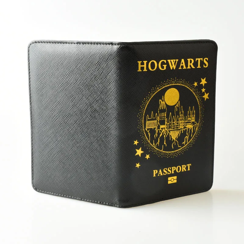 DIKEDAKU Hogwarts, держатель для паспорта, Rfid, унисекс, из искусственной кожи, Hogwarts 9 3/4, на платформе, кошелек для паспорта, дорожная Обложка для паспорта