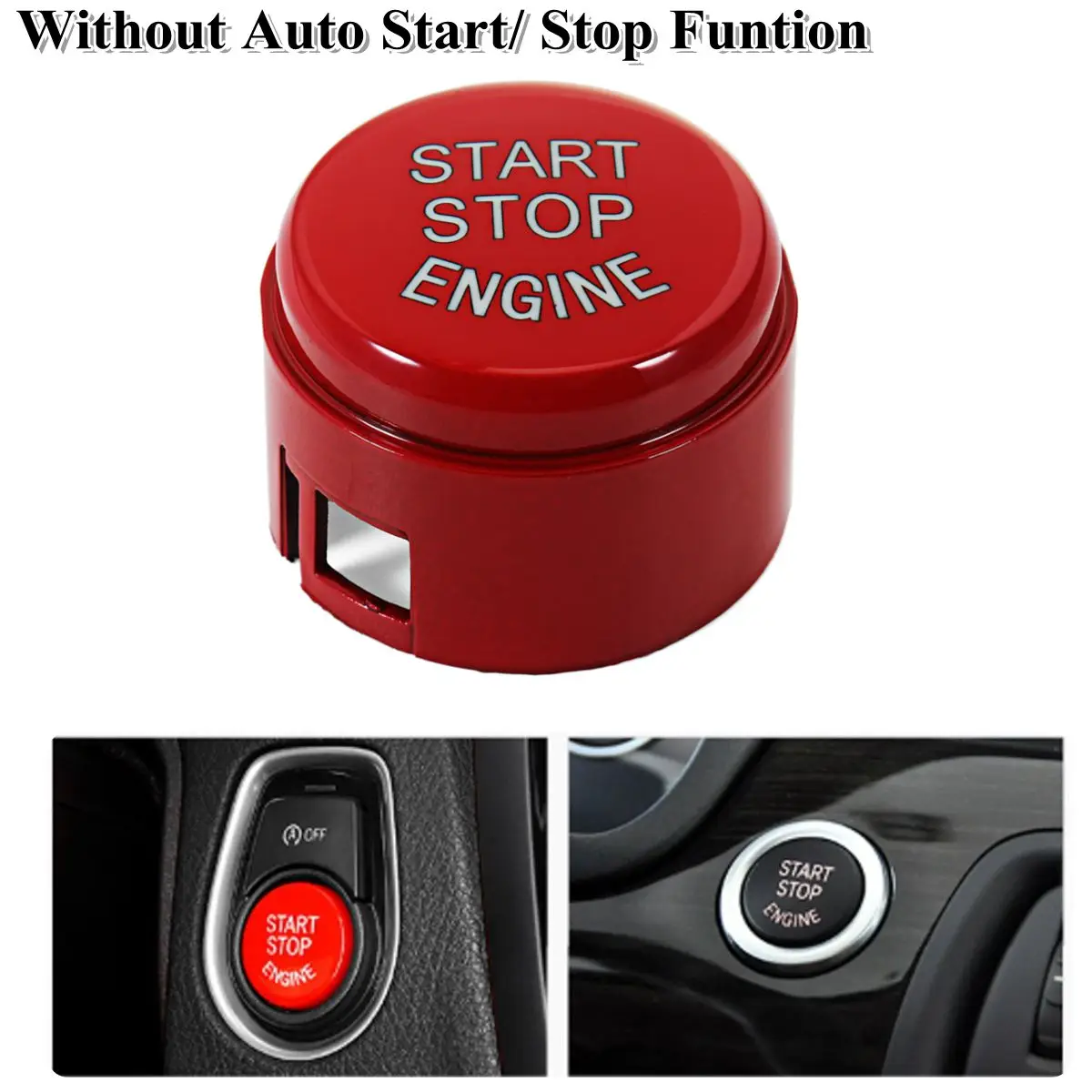 

Engine Start Stop Paste Push Button Switch Ignition Ring For BMW F20 F21 F30 F31 F10 F11 F01 F48 F25 F15 F16