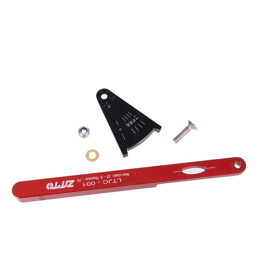 Excellent ZTTO Cycling Repair Tool MTB Bicycle Chain Wear Indicator Tool Chain Checker Kits Multi-Functional Mountain Road Bike Chain Tool 2