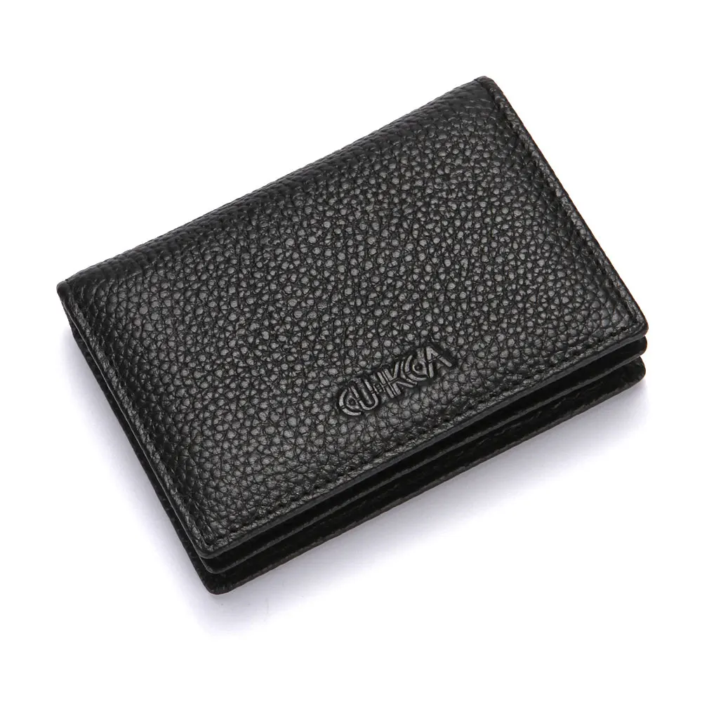 

Genuine Cowhide Leather Men Wallet Premium Product Creative Wallets for Man Short Black Brown Wallet Fashions Purses