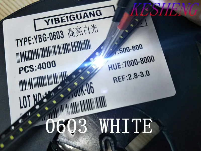 200 шт. SMD 0402 0603 0805 2835 3528 1206 5050 светодиод Diodo белый/теплый белый/Branco диод супер яркий