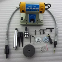Роторный набор инструментов TM-2 скамейки токарный станок полировальный двигатель об/мин 0-8000 об/мин многофункциональная полировка шлифование машина сверхмощный электроинструмент