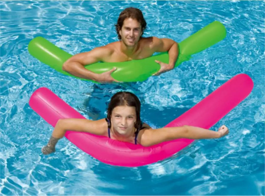 fluorescent floating tube floating bucket swimming toys swimming