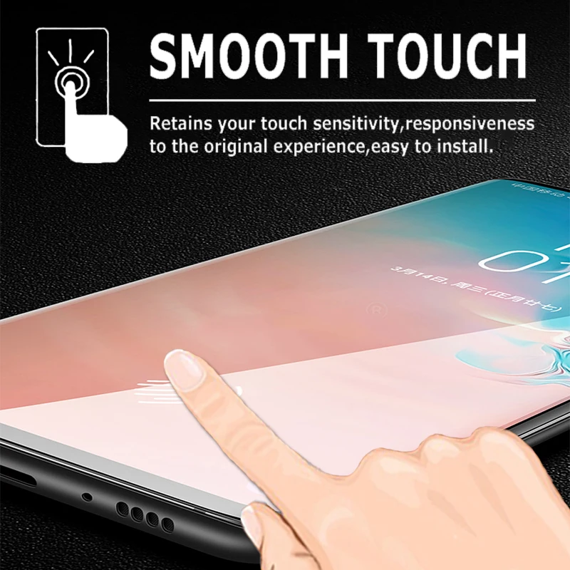 Защитное стекло для Samsung galaxy s9 s10 защита экрана Гидрогелевая пленка tremp s 9 10 plus light e