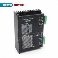 EU Delivery! CW8060 Stepper Motor Driver 80VDC/6A/256 Microstep for CNC Router Mill For Nema23,34 Stepper motor