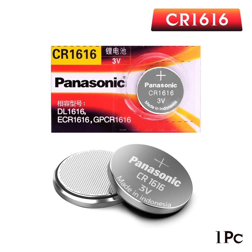 PANASONIC 1 шт. cr1616 3 В Кнопка батарея монета батарея DL1616 BR1616 ECR1616 5021LC L11 L28 KCR1616 для дистанционного управления игрушки