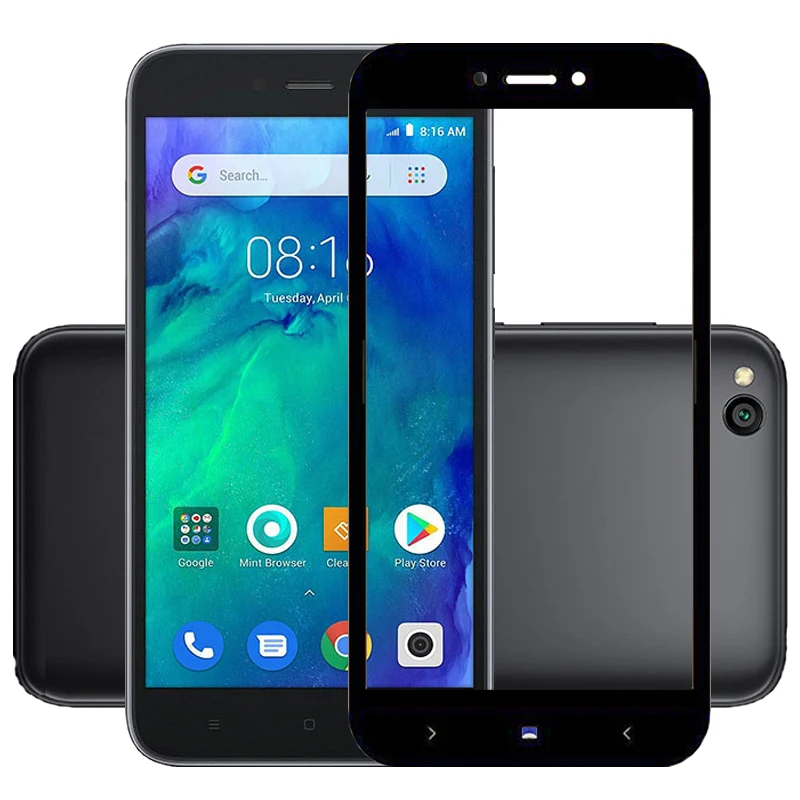 Защитные пленки с полным покрытием экрана для Xiaomi Redmi GO устойчивая к царапинам