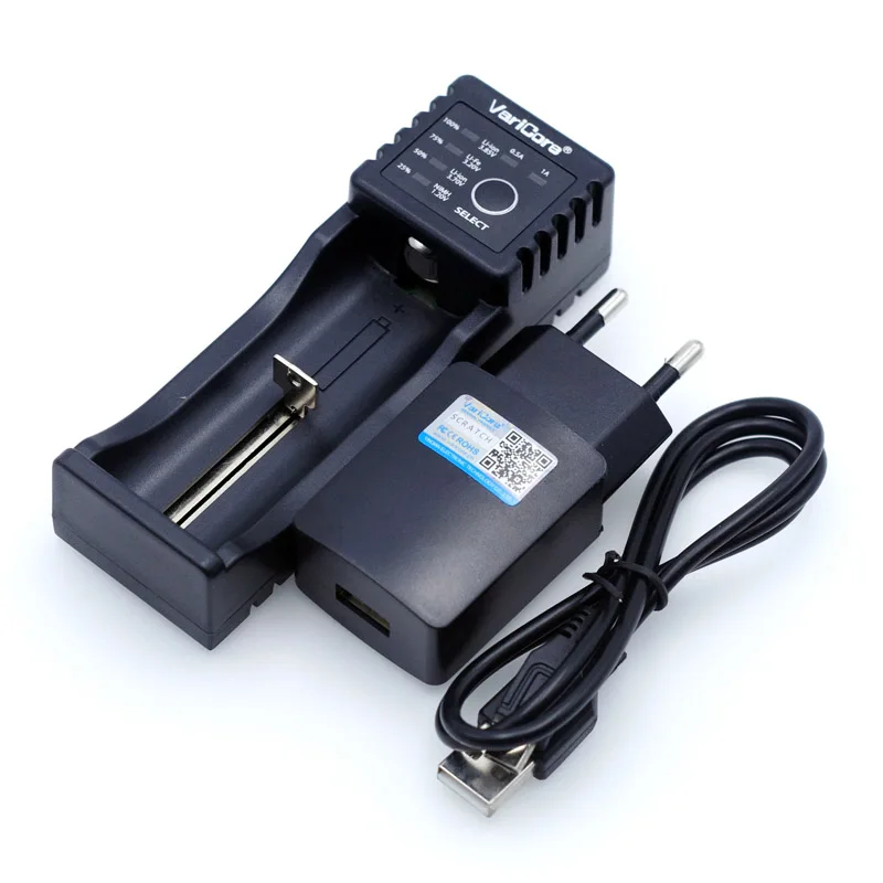 VariCore U4 3 2 V 1 7 литиевая NiMH батарея 18650 зарядное устройство для 26650 18350 16340 14500 10440 26500 AA