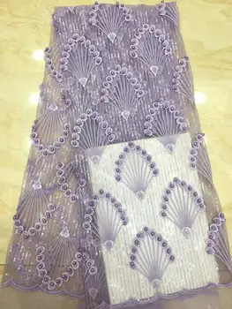 

Yellow African Lace Fabric 2019 Embroidered Nigerian Wedding Lace Fabric High Quality French Tulle Lace Fabric Beads Stones
