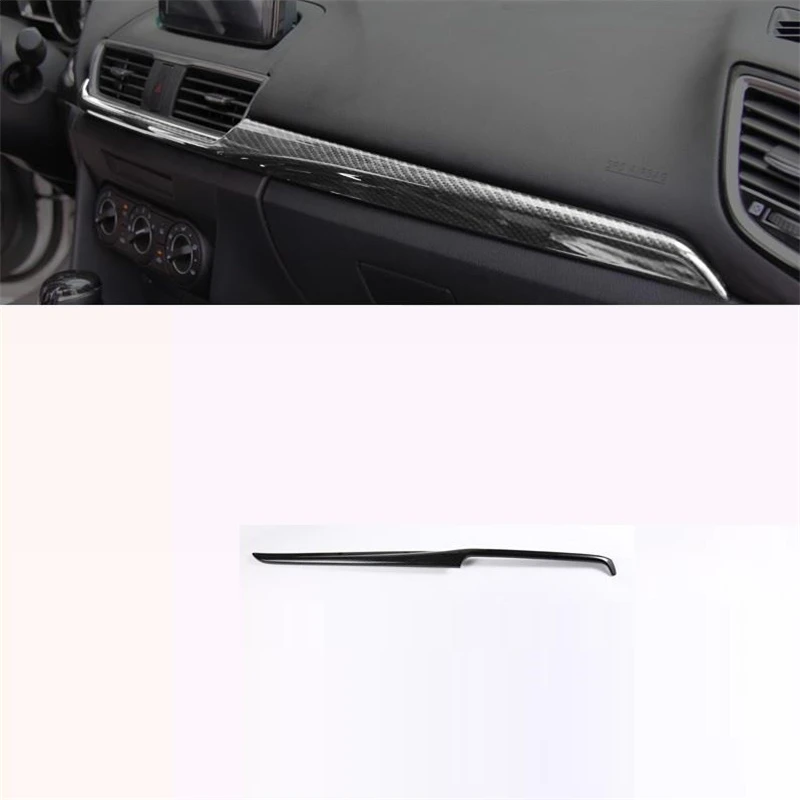 

Car Automovil Chromium Auto Automobile Interior Dashing Bright Sequins Sticker Strip Accessories 14 15 16 17 FOR Mazda Axela