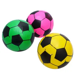 6 шт. мини футбол надувные Футбол Софтбол игры вечерние выступает Fun спортивные игры стресс Squeeze шары игрушки (разные цвета)