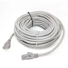 16.4FT/5M RJ45 CAT5 CAT5E Ethernet Internet LAN Network Cord Cable Gray New Free Shipping