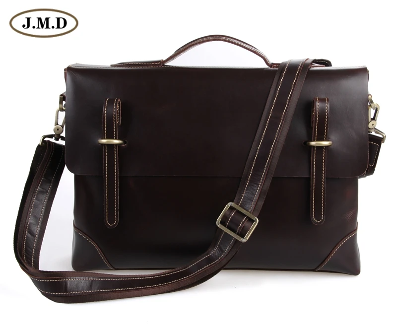

Free Shipping Real Leather Antique Messenger for Men 7228Q