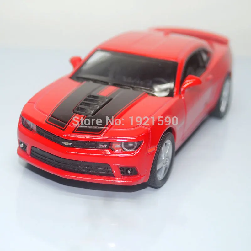 YJ 1/38 масштабные автомобильные игрушки Chevrolet Camaro литая металлическая модель автомобиля для коллекции/подарка/детей/украшения