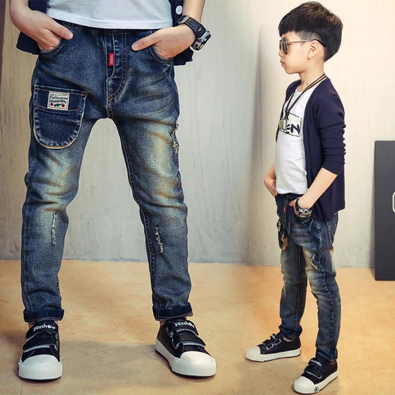 New Spring Autumn Baby Boys Jeans Children casual pants children